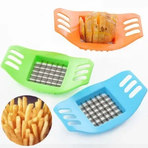 2024 New Cooking Potato Cutter Gadgets Potato Chip Stainless Steel Vegetable French Fry Chopper Chips Making Tool Kitchen 1